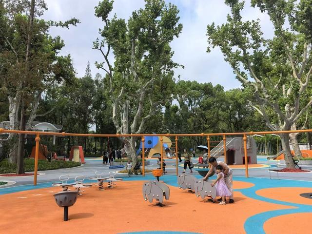 60多岁大象滑梯携“象素乐园”回归杨浦公园全新儿童乐园即日起进入试运行(图3)