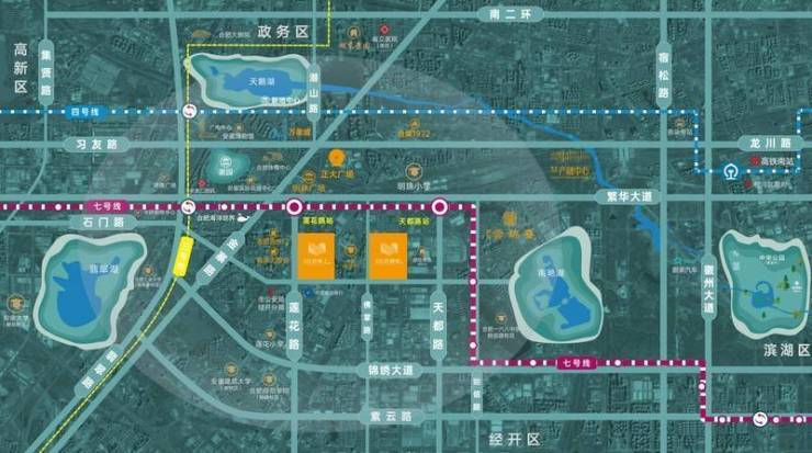 合肥皖投云启锦上花园项目电话号码-学区(图3)
