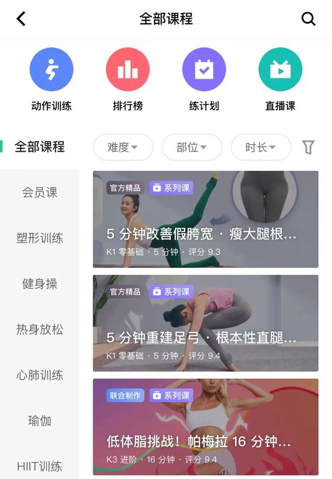 一天78万人跟练孙颖莎Keep靠什么撬动线上健身的全民市场(图7)